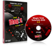 Magic Trick Tutorials DVD 2.0 + BONUSES - Learn Amazing Magic Tricks / How To